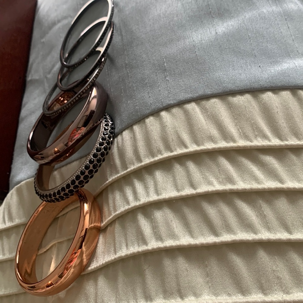 6 slip on bracelets